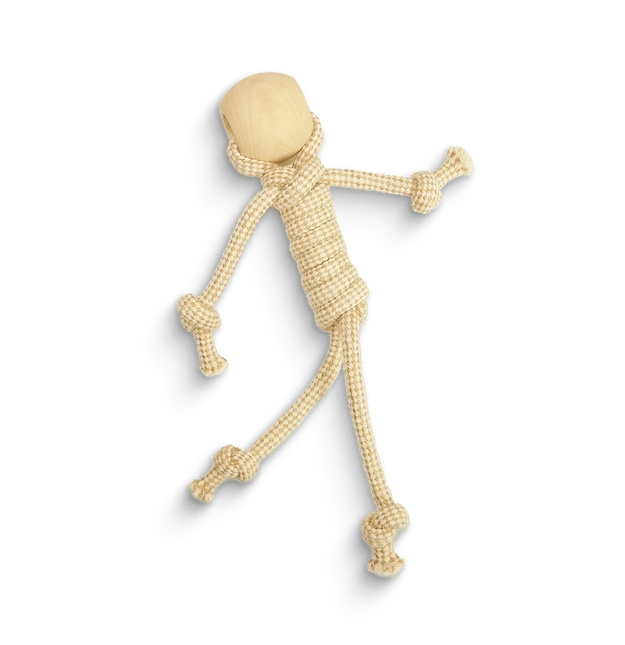 Gold skeleton figurine on a white background